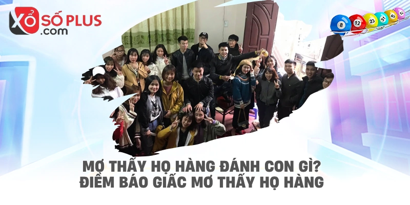 Mơ thấy họ hàng đánh con gì? Điềm báo giấc mơ thấy họ hàng